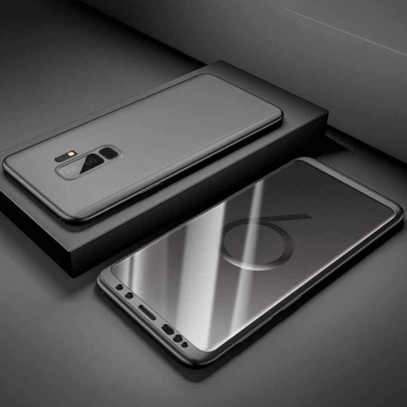 Galaxy S9 Kılıf Zore 360 3 Parçalı Rubber Kapak