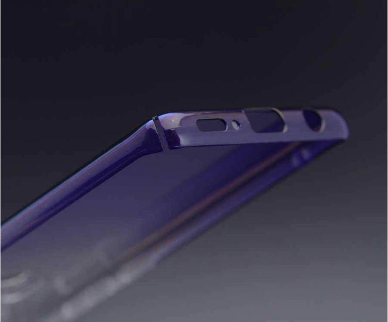 Galaxy S9 Kılıf Zore Renkli Transparan Kapak