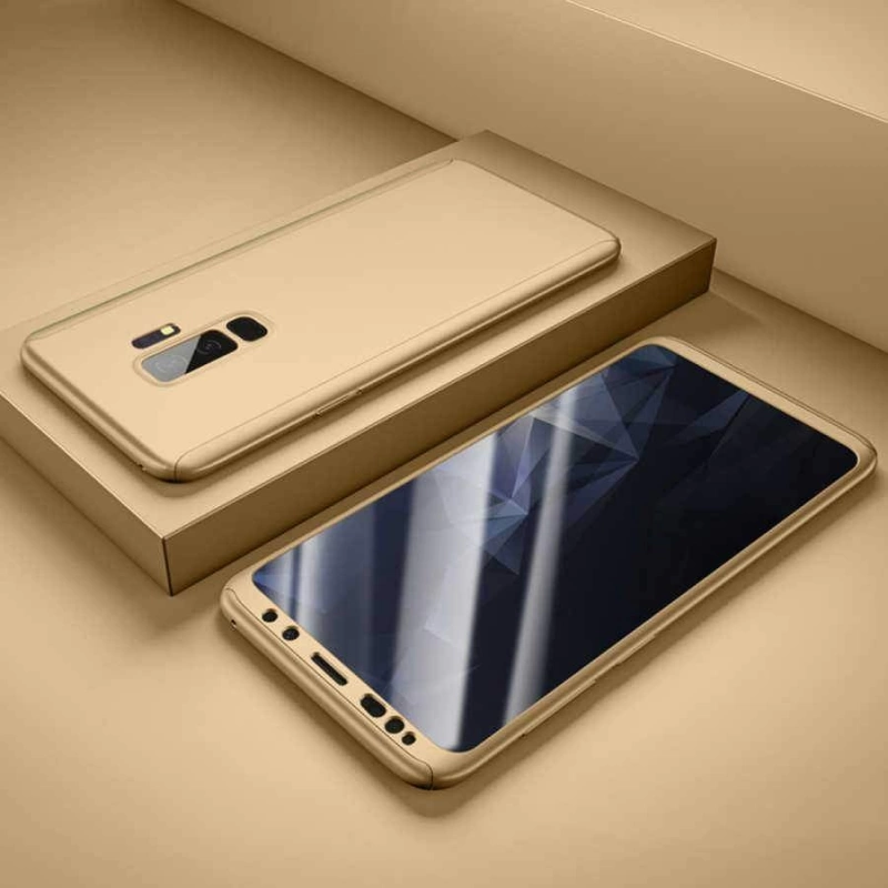Galaxy S9 Plus Kılıf Zore 360 3 Parçalı Rubber Kapak