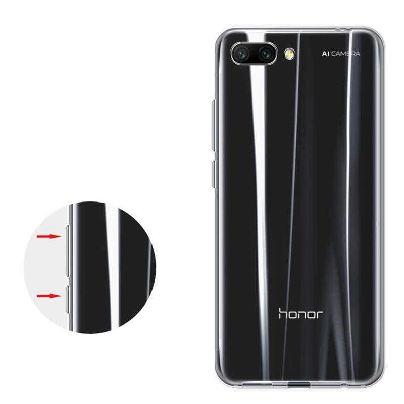 Huawei Honor 10 Kılıf Zore Ultra İnce Silikon Kapak 0.2 mm
