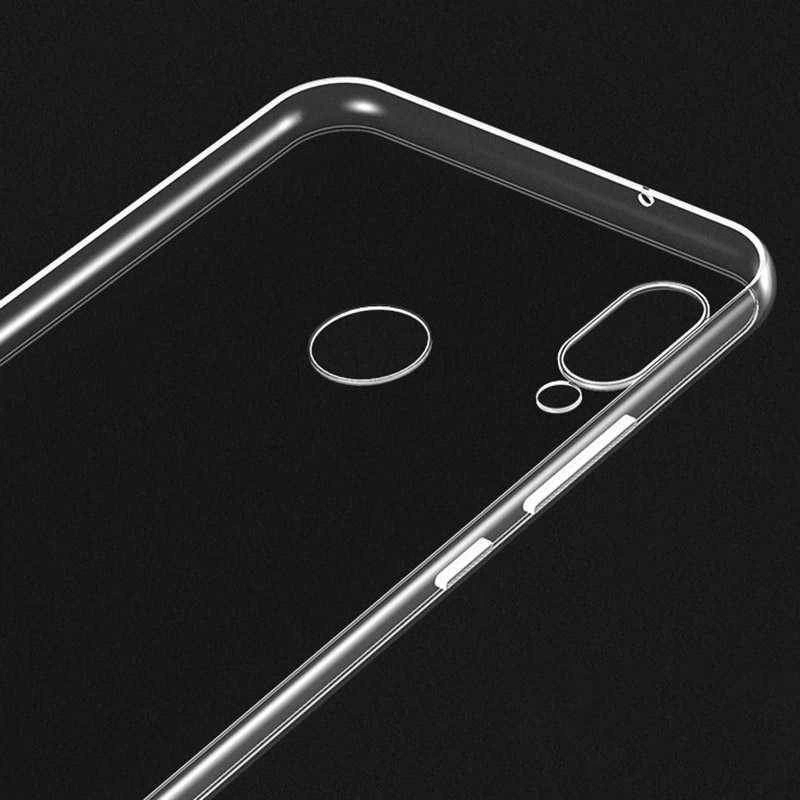 Huawei Honor Play Kılıf Zore Ultra İnce Silikon Kapak 0.2 mm
