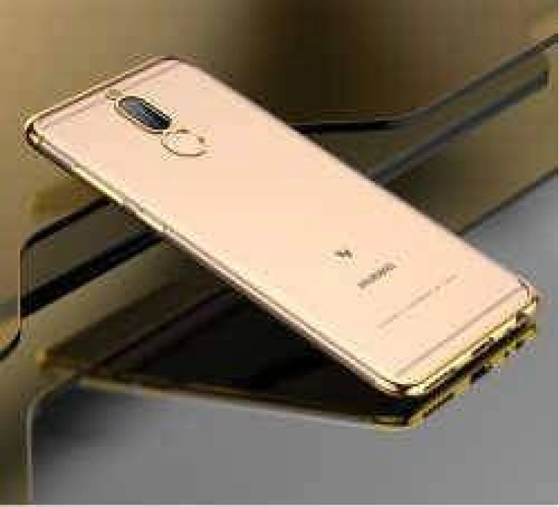 Huawei Mate 10 Lite Kılıf Zore Dört Köşeli Lazer Silikon Kapak