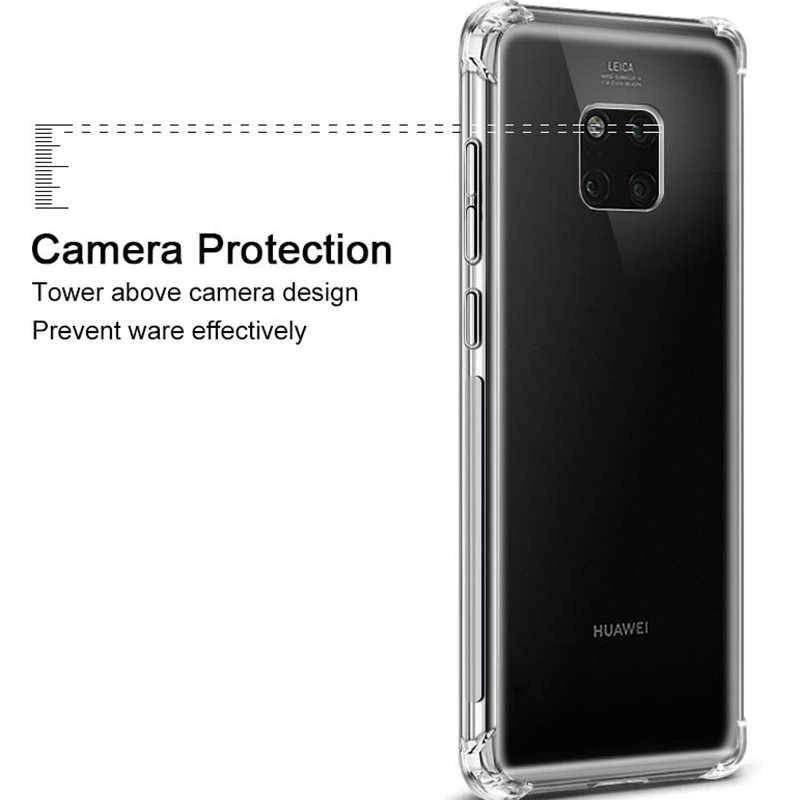 Huawei Mate 20 Pro Kılıf Zore Nitro Anti Shock Silikon