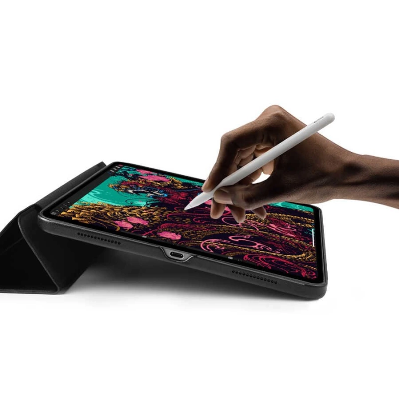 More TR Apple iPad Pro 11 2020 (2.Nesil) Wiwu Ayrılabilen Magnetik Standlı Tablet Kılıfı