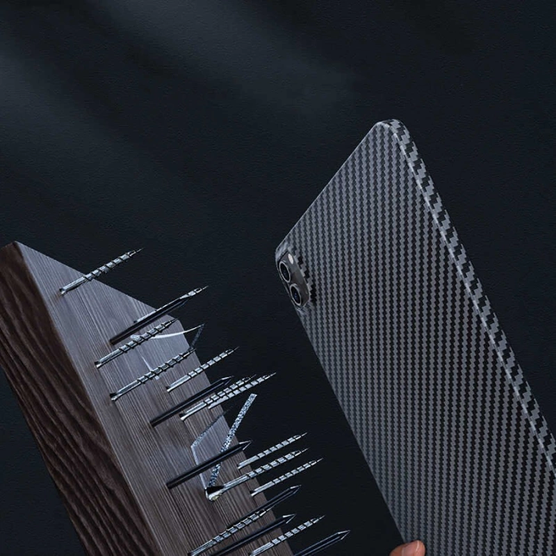 More TR Apple iPad Pro 11 2022 M2 Kılıf Benks Essential Kevlar Karbon Fiber Kapak