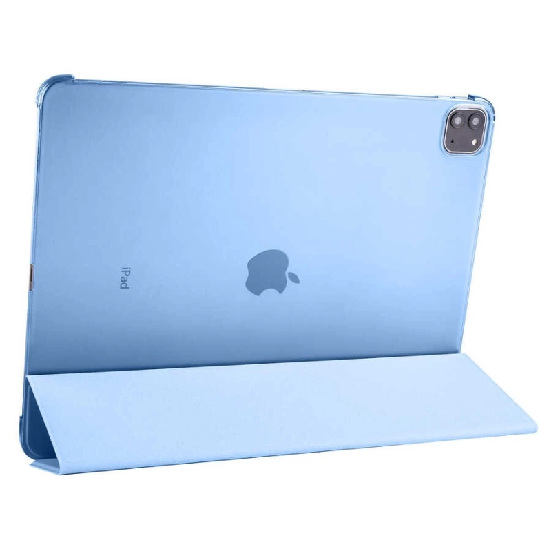 More TR Apple iPad Pro 12.9 2022 M2 Zore Smart Cover Standlı 1-1 Kılıf