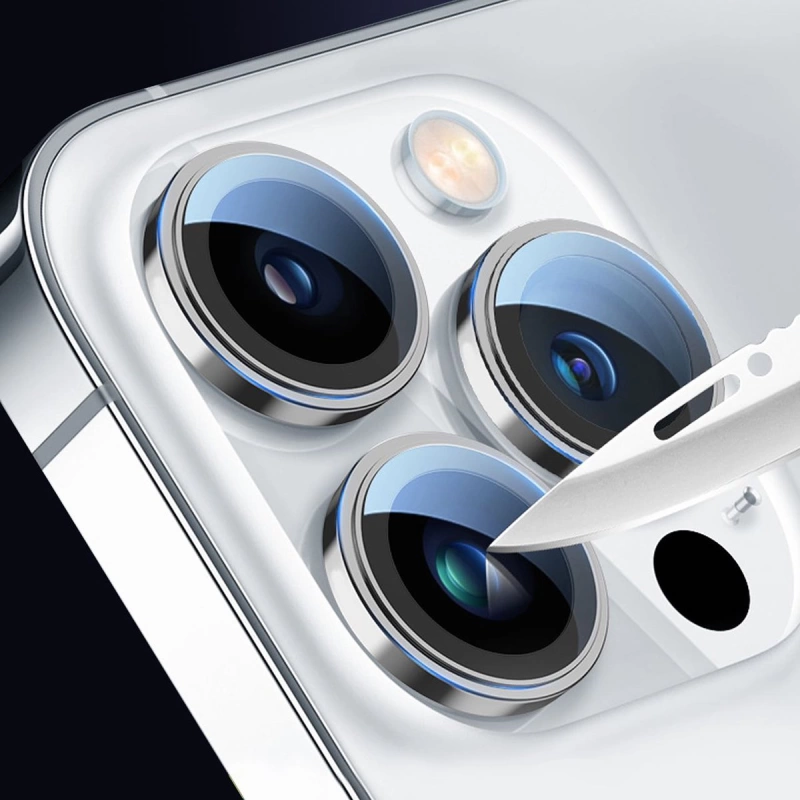More TR Apple iPhone 11 Pro Go Des CL-10 Kamera Lens Koruyucu