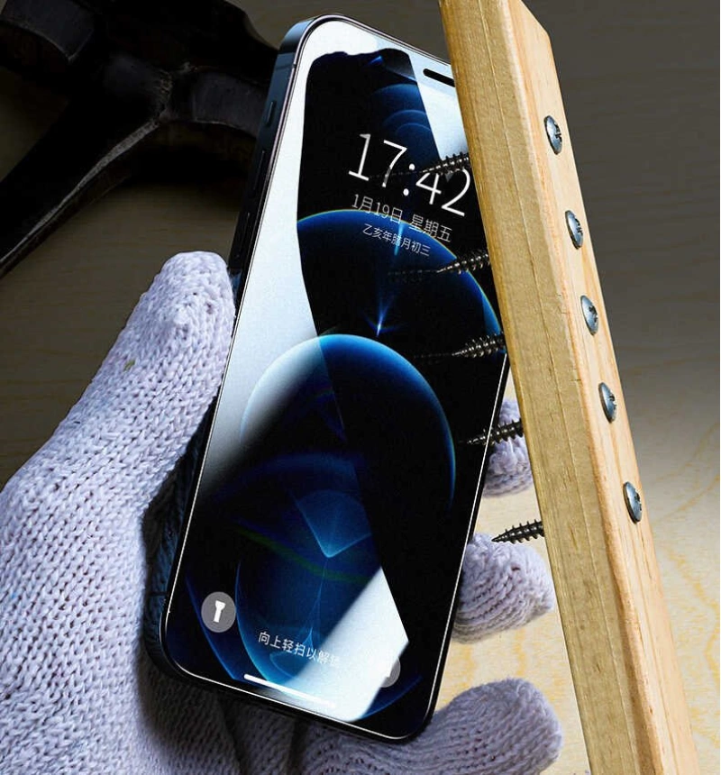 More TR Apple iPhone 11 Pro Max Zore Rika Premium Privacy Temperli Cam Ekran Koruyucu