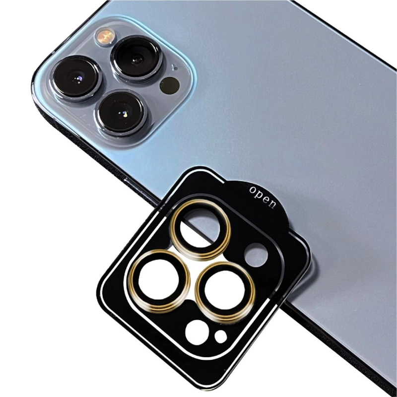 More TR Apple iPhone 11 Pro Zore CL-11 Safir Safir Parmak İzi Bırakmayan Anti-Reflective Kamera Lens Koruyucu