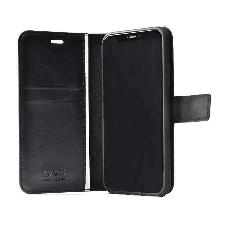 More TR Apple iPhone 12 Pro Kılıf Zore Kar Deluxe Kapaklı Kılıf