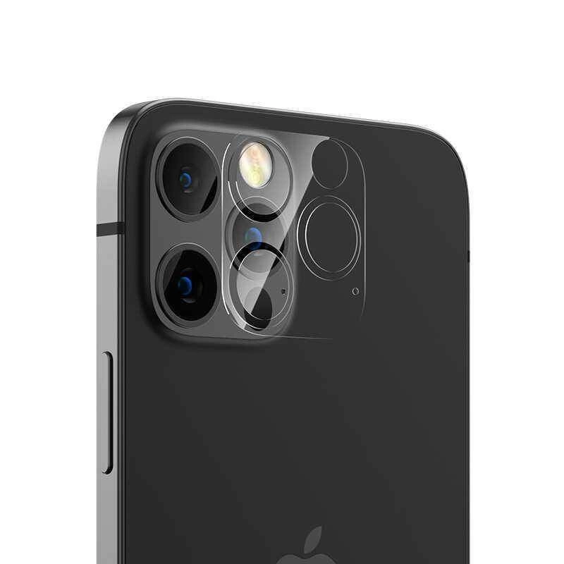 More TR Apple iPhone 12 Pro Max Benks Soft Kamera Lens Koruyucu Cam
