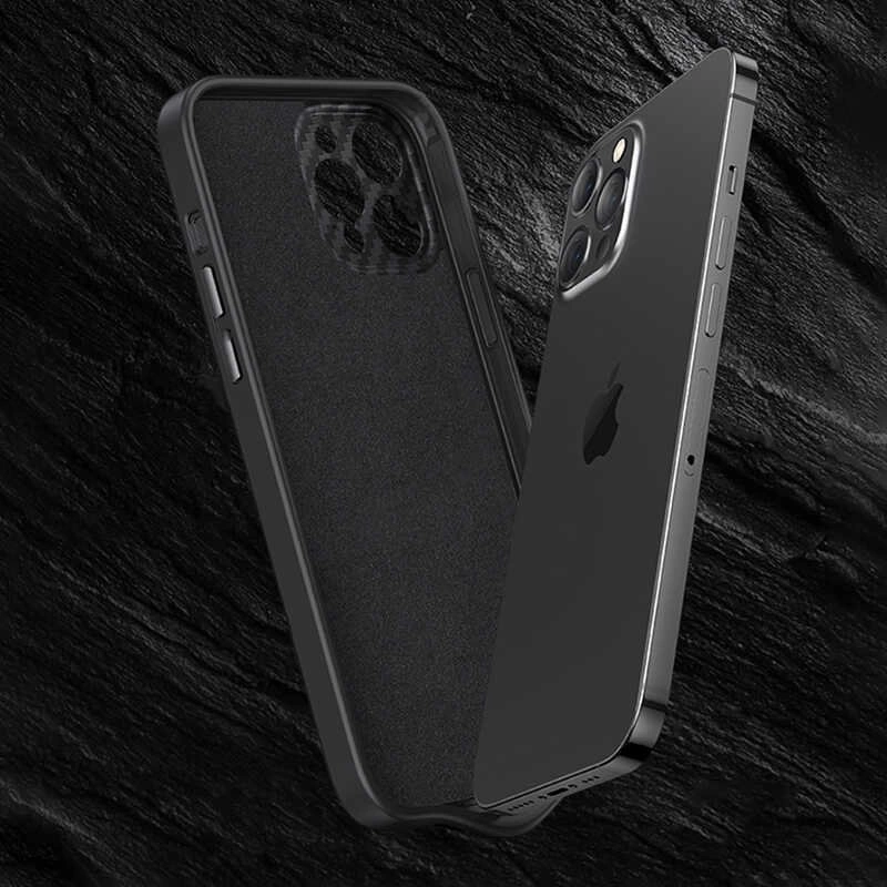 More TR Apple iPhone 12 Pro Max Kılıf Karbon Fiber Benks Hybrid Kevlar Kapak