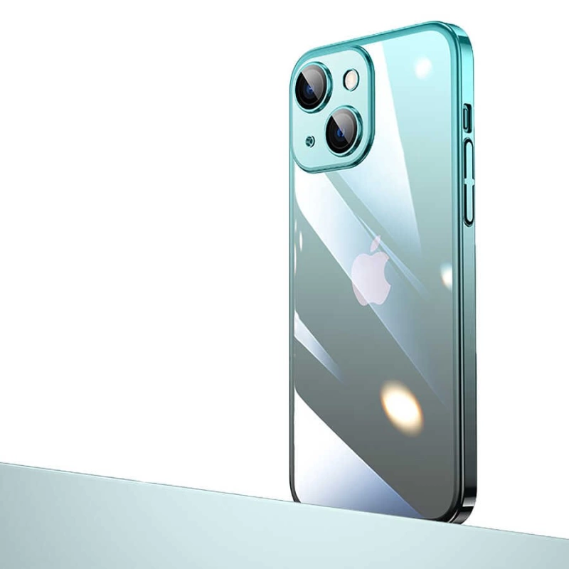 More TR Apple iPhone 13 Kılıf Parlak Renk Geçişli Kamera Korumalı Zore Senkron Kapak