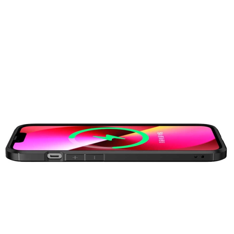 More TR Apple iPhone 13 Kılıf Zore İnoks Kapak