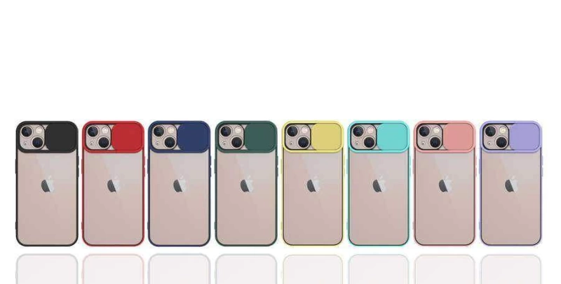 More TR Apple iPhone 13 Kılıf Zore Lensi Kapak