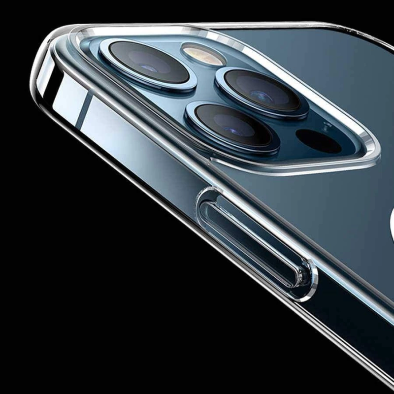 More TR Apple iPhone 13 Pro Max Kılıf Wiwu Magnetic Crystal Kapak
