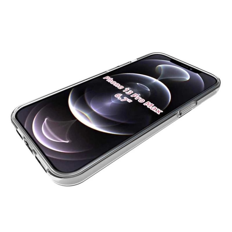 More TR Apple iPhone 13 Pro Max Kılıf Zore Süper Silikon Kapak