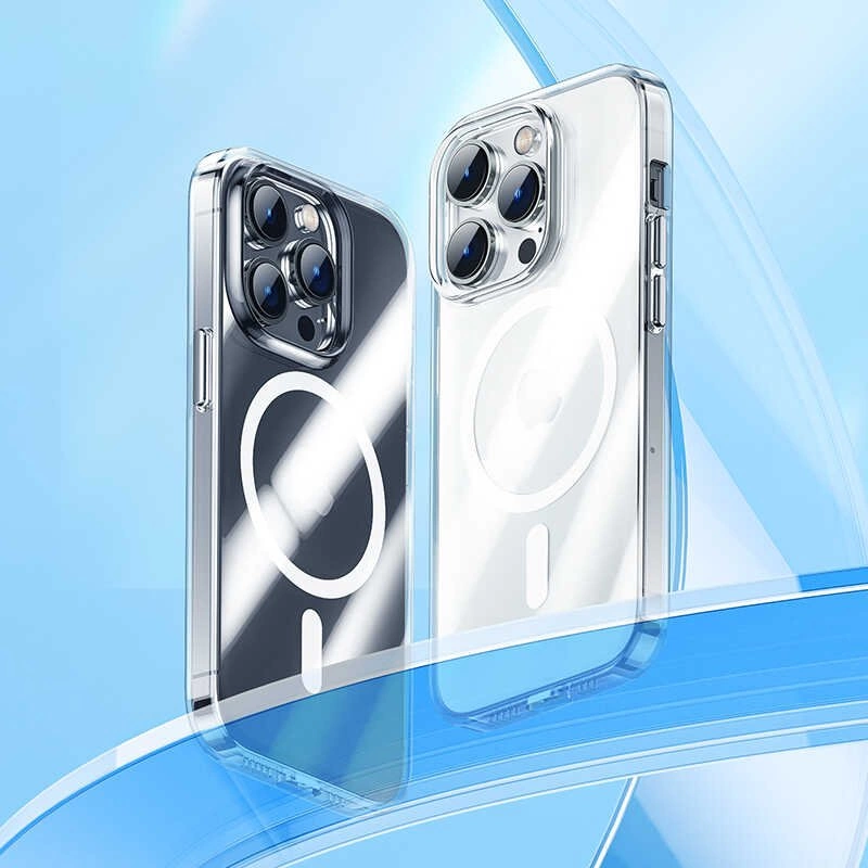 More TR Apple iPhone 14 Kılıf Benks ​​​​​​Crystal Series Clear Kapak Ekran Koruyucu Hediyeli