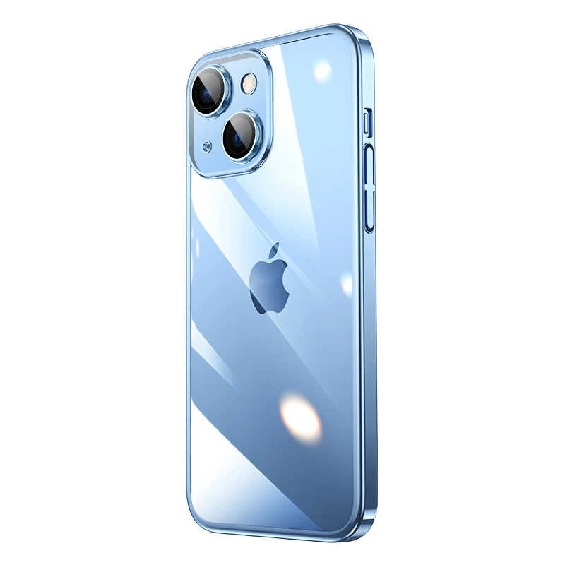More TR Apple iPhone 14 Kılıf Sert PC Renkli Çerçeveli Zore Riksos Kapak