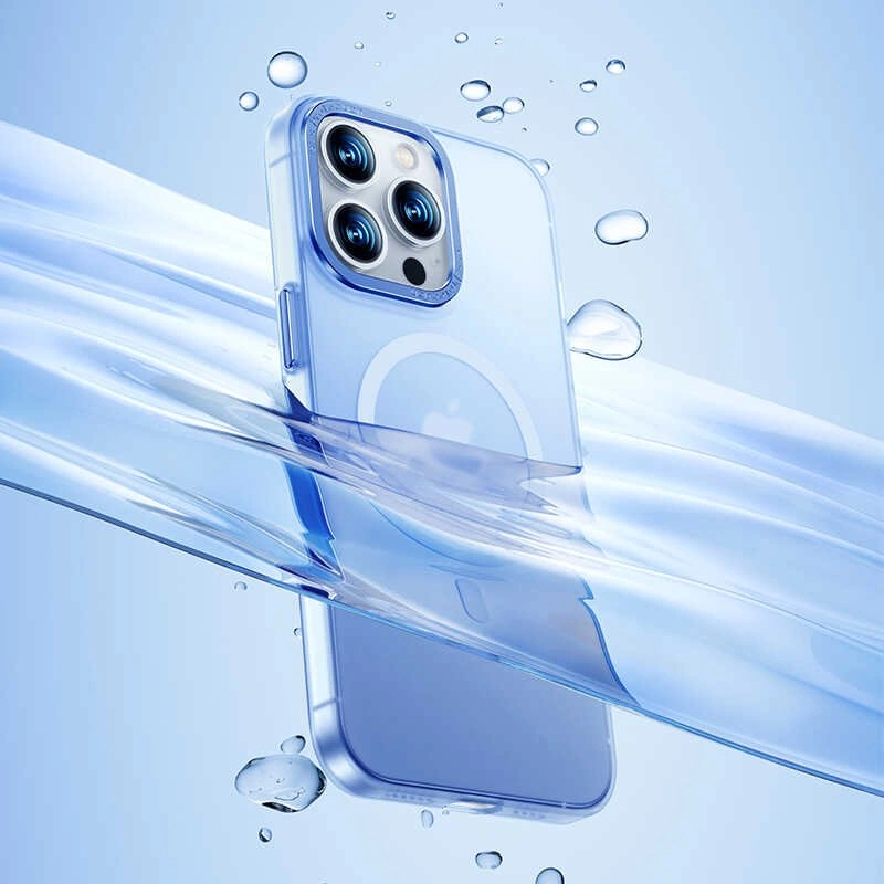 More TR Apple iPhone 14 Plus Kılıf Wireless Şarj Destekli Benks Magnetik Haze Kapak