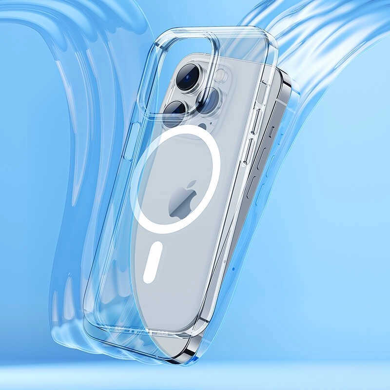 More TR Apple iPhone 14 Pro Kılıf Benks ​​​​​​Crystal Series Clear Kapak Ekran Koruyucu Hediyeli