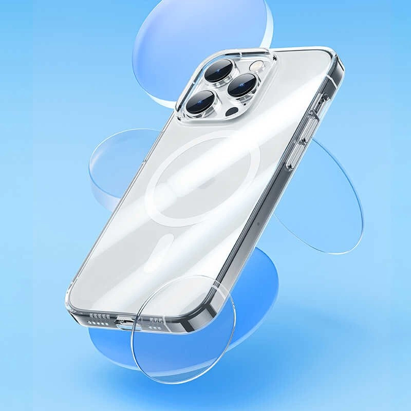 More TR Apple iPhone 14 Pro Max Kılıf Benks ​​​​​​Crystal Series Clear Kapak Ekran Koruyucu Hediyeli