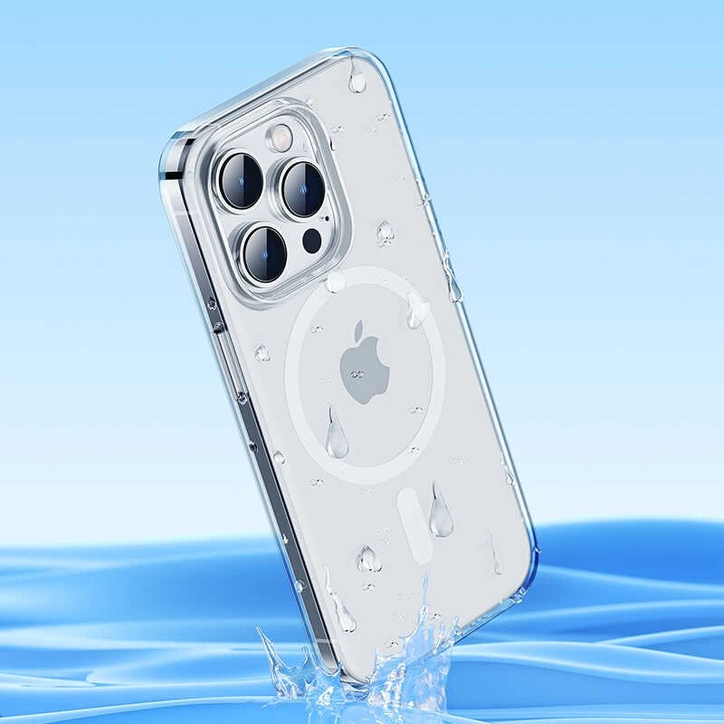 More TR Apple iPhone 14 Pro Max Kılıf Benks ​​​​​​Crystal Series Clear Kapak Ekran Koruyucu Hediyeli