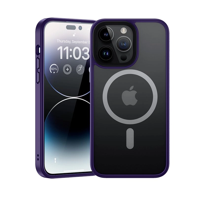 More TR Apple iPhone 14 Pro Max Kılıf Magsafe Şarj Özellikli Benks Mist Hybrid Kapak