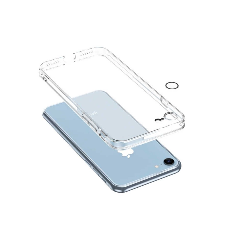 More TR Apple iPhone 8 Kılıf Zore Fizy Kapak