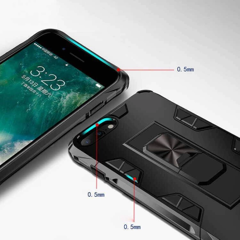 More TR Apple iPhone 8 Plus Kılıf Zore Volve Kapak