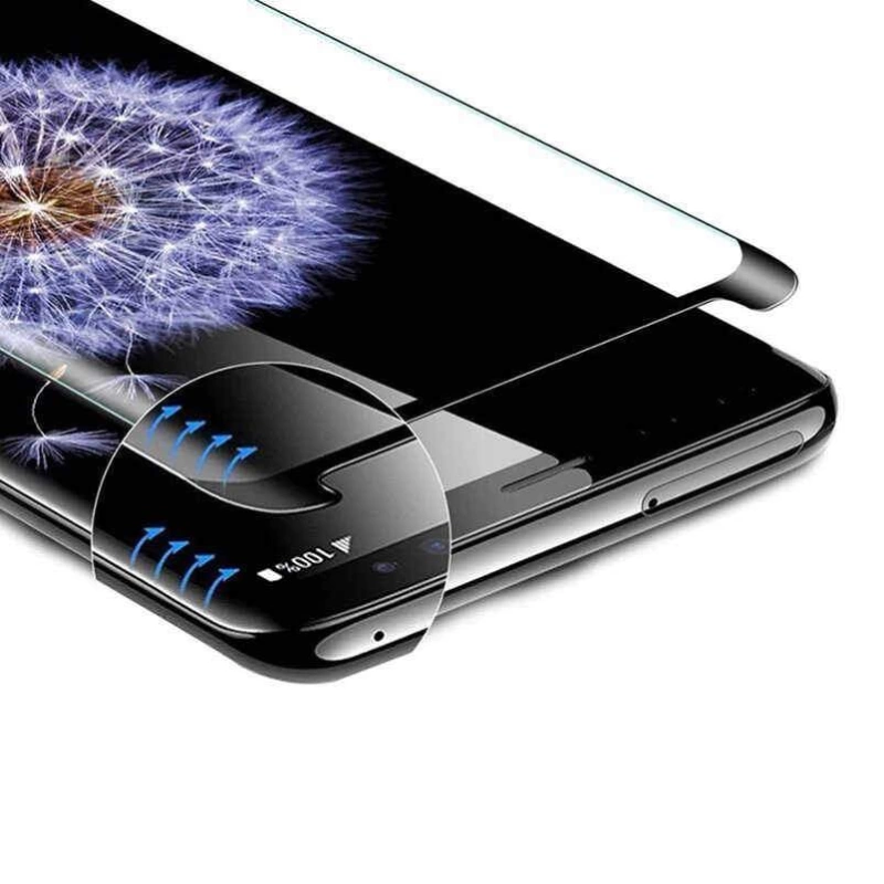 More TR Galaxy Note 8 Zore Kavisli Full Yapışkanlı Cam Ekran Koruyucu