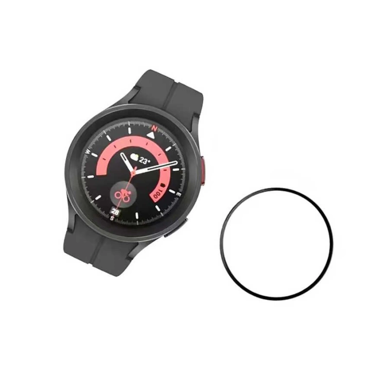 More TR Galaxy Watch 5 Pro 45mm Zore PMMA Pet Saat Ekran Koruyucu