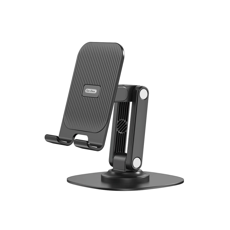 More TR Go Des GD-HD757 Taşınabilir Katlanabilir 360 Dönebilen Metal Telefon ve Tablet Standı