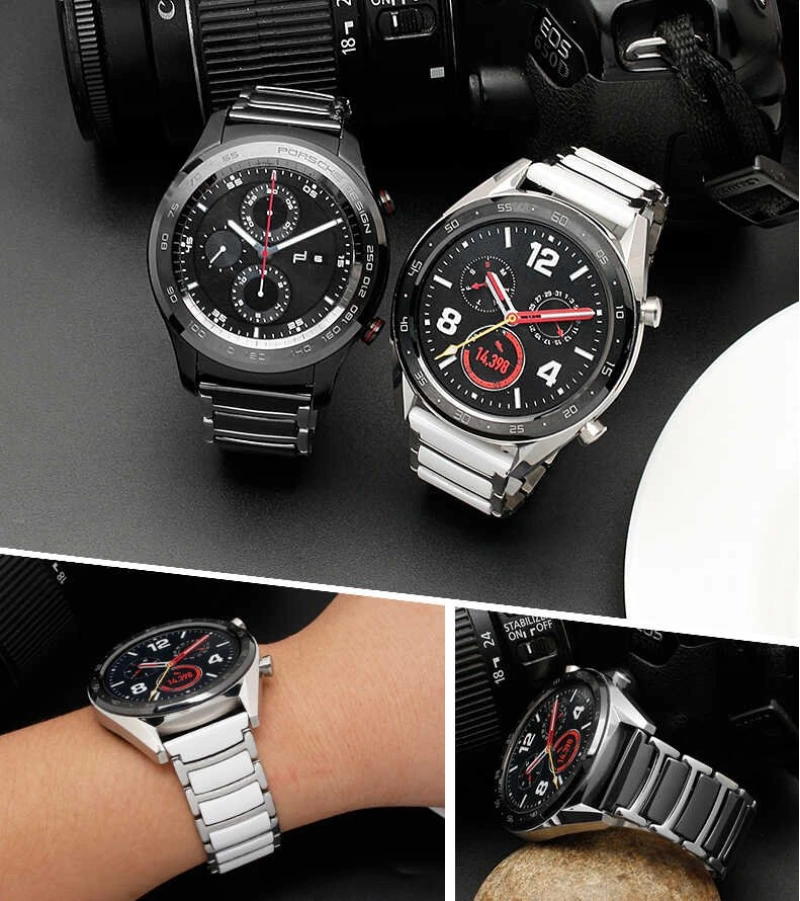 More TR Huawei Watch GT 3 42mm Seramik Metal Kordon