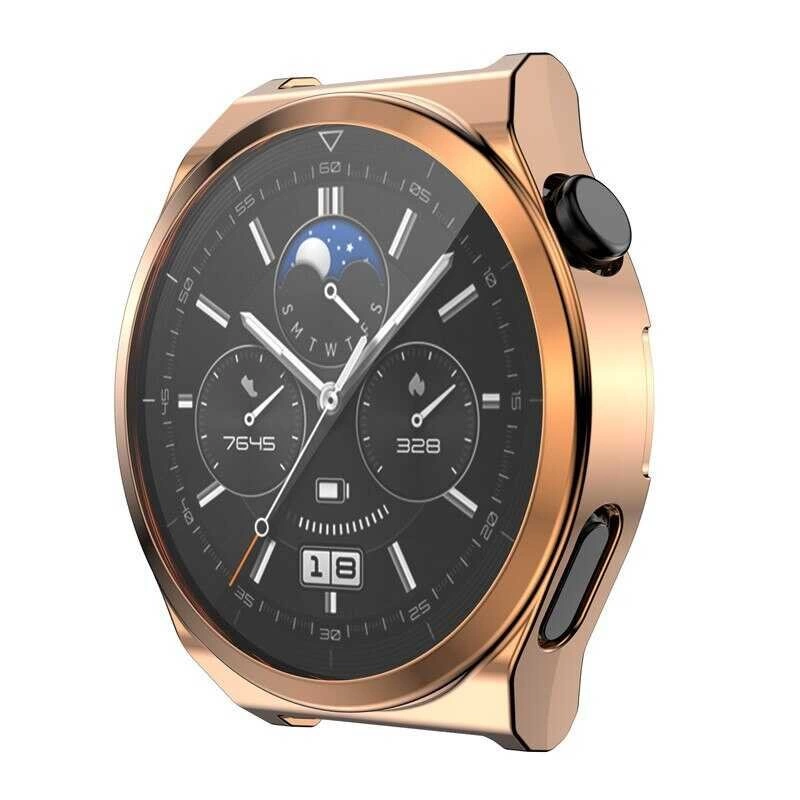 More TR Huawei Watch GT 3 Pro 46mm Zore Watch Gard 02 Koruyucu Silikon