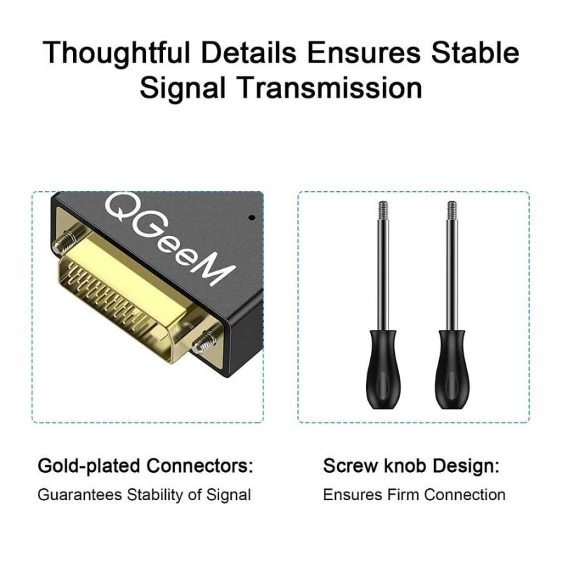 More TR Qgeem QG-HD28 DVI To Display Port Kablo