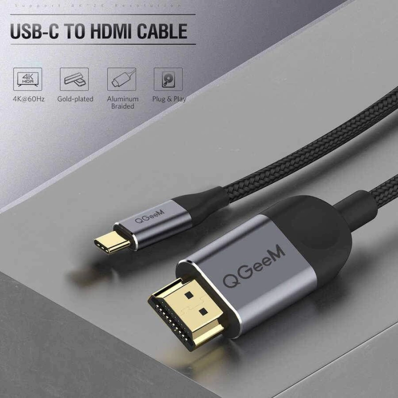 More TR Qgeem QG-UA10 Type-C To HDMI Kablo