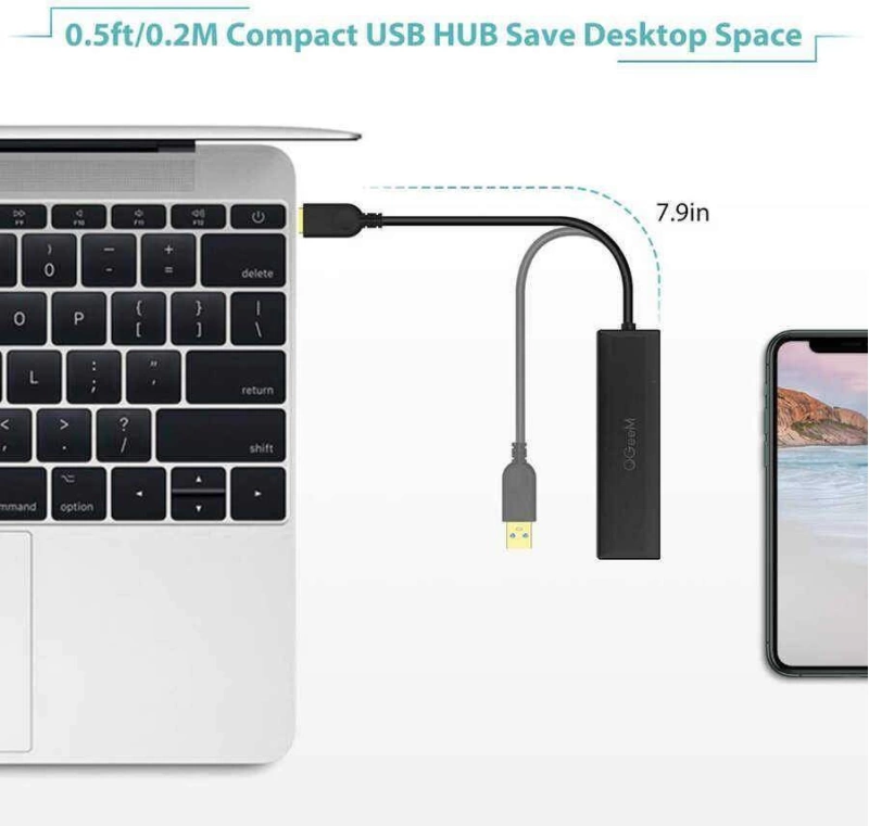 More TR Qgeem QG-UH05 Usb Hub 0.8M