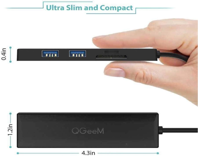 More TR Qgeem QG-UH05 Usb Hub 0.8M