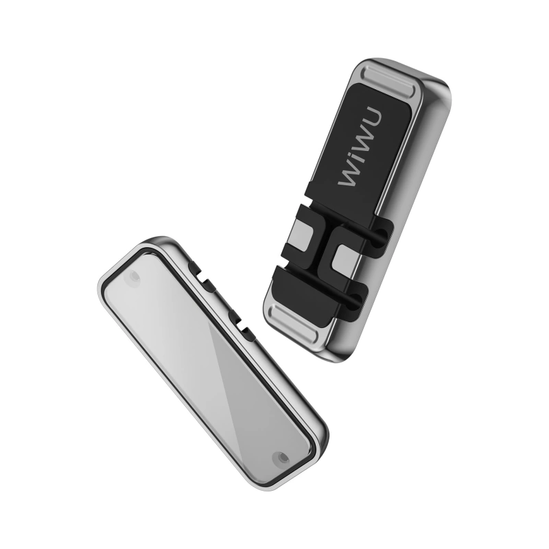 More TR Wiwu CH011 Kablo Düzenleyicili Magnetik Düz Zemin Versiyon Araç Telefon Tutucu
