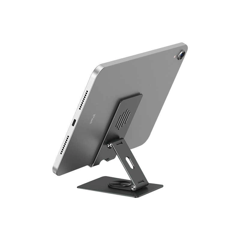 More TR Wiwu ZM106 Taşınabilir Katlanabilir 360 Dönebilen Metal Telefon ve Tablet Standı
