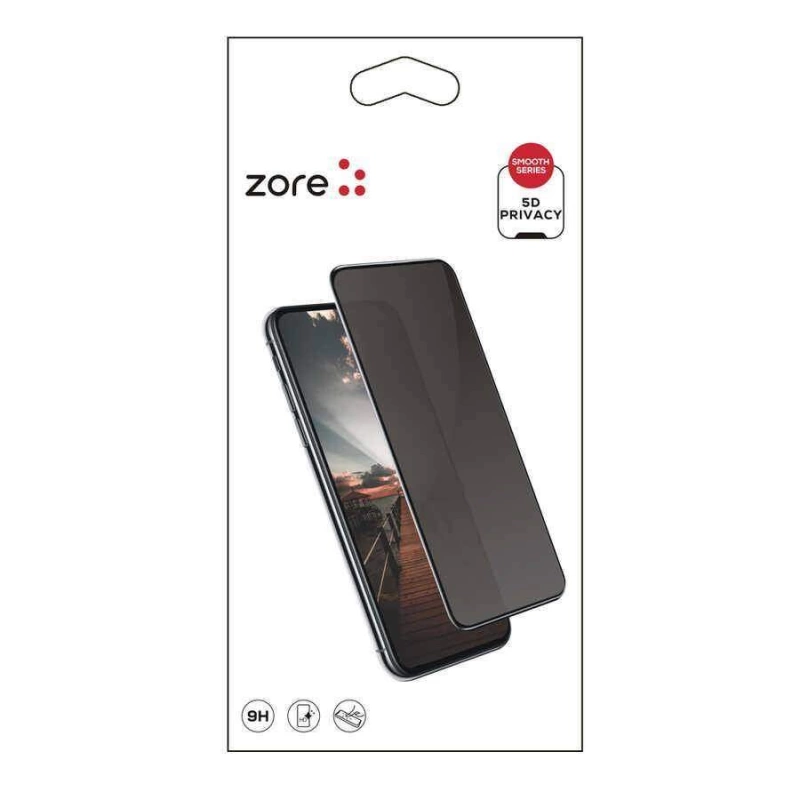 More TR Xiaomi Mi 10T 5G Zore New 5D Privacy Temperli Ekran Koruyucu