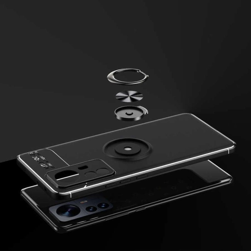 More TR Xiaomi Mi 12 Pro Kılıf Zore Ravel Silikon Kapak