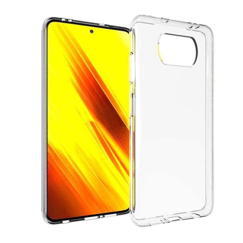 More TR Xiaomi Poco X3 Kılıf Zore Süper Silikon Kapak