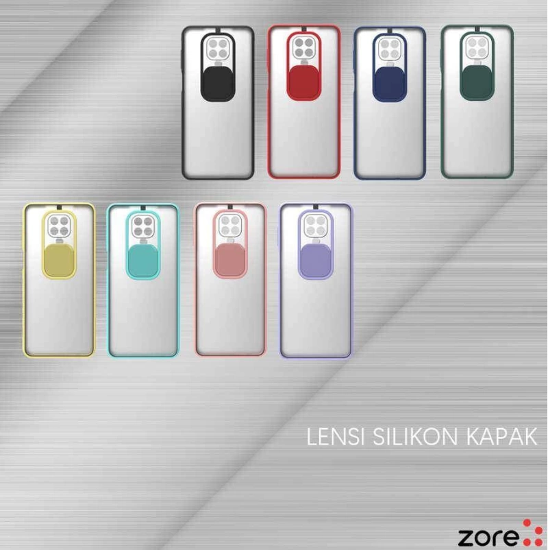 More TR Xiaomi Redmi Note 9 Pro Kılıf Zore Lensi Kapak