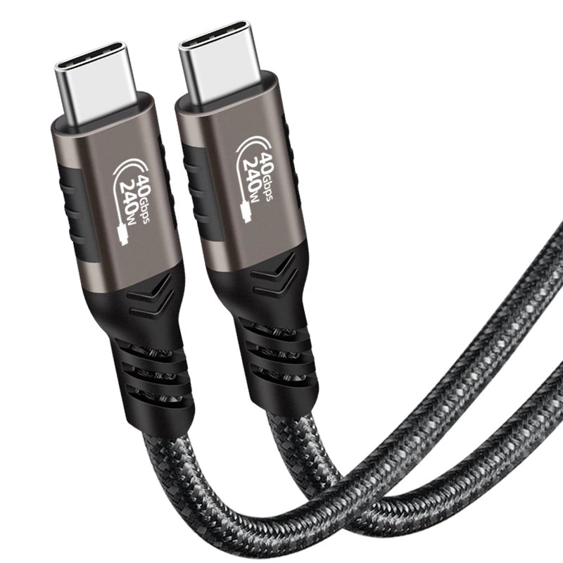 More TR Zore QG01 Type-C to Type-C USB4 PD Data Kablosu 240W 40Gbps 8K@60Hz 1.5 Metre