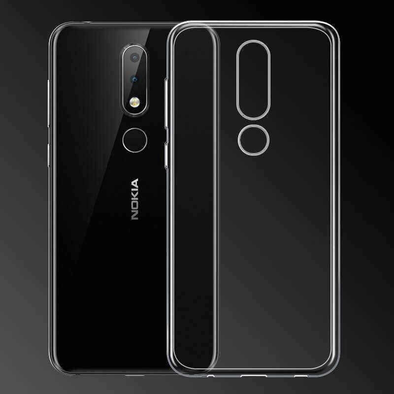 Nokia 5.1 Plus Kılıf Zore Süper Silikon Kapak