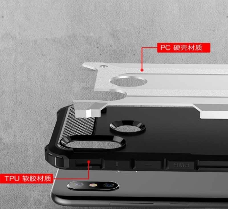 Xiaomi Mi 6X Kılıf Zore Crash Silikon Kapak