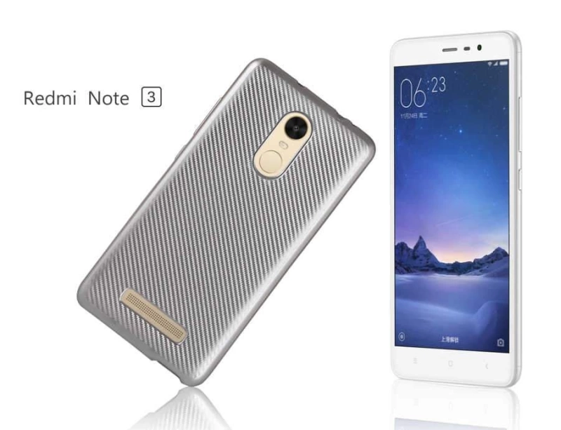 Xiaomi Redmi Note 3 Kılıf İ-Zore Karbon Silikon