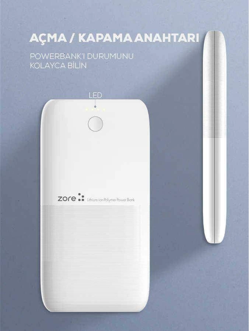 Zore ZR-1009 10000 Mah Powerbank